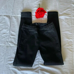 RtA pull on coated legging denim